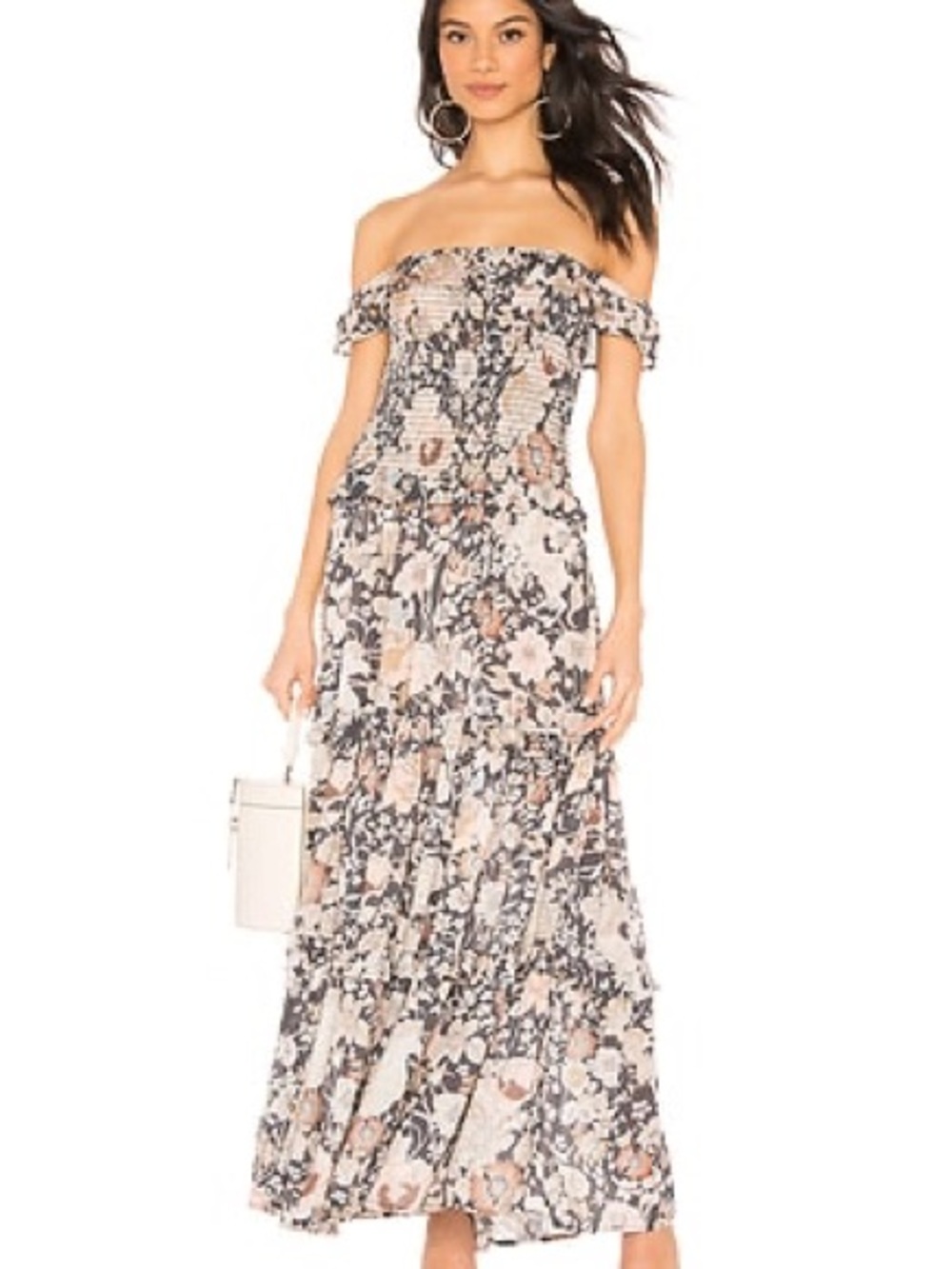 Spell & The Gypsy Amethyst Shirred Sundress - Nightshade size XS